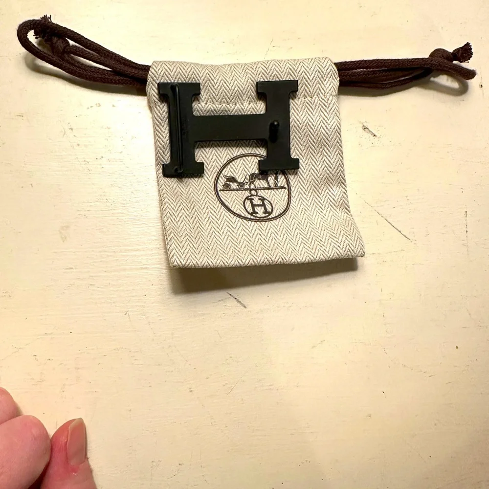 Hermes belt buckle
